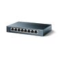 TP-Link TL-SG108,  настольный гигабитный коммутатор,  8 портов RJ45 10 / 100 / 1000 Мбит / с,  металлический корпус