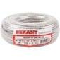 Кабель UTP REXANT 4PR 24AWG,  CU  (медь),  CAT5e,  100 МГц,  PVC,  серый,  бухта 50 м