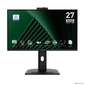 MSI PRO MP275QPDG 27" 16:9 WQHD (2560x1440) IPS Flat,  WebCam FHD,  1ms (MPRT),  1300:1, 100M:1, 250nit, 178 / 178, 2xHDMI, DP, USB-C, USB-B,  4xUSB-A, RJ-45, Speaker, Tilt, Swivel, Height, Pivot 100HZ, Black, 1y war-ty
