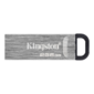 Kingston DTKN / 256GB DataTraveler Kyson,  USB3.1,  256Gb,  серебристый / черный