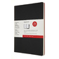 Блокнот Moleskine CAHIER SUBJECT CH5STNB02 A4 обложка картон 192стр. линейка мягкая обложка черный / красный