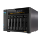 Платформа СХД ASUSTOR AS6806T 6 Bay  (Max.18) 4xM.2 2x5GLAN 2x10GLAN 16GB  (Max.64GB) DDR5 2xUSB-C 3xUSB