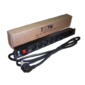 Lanmaster TWT-PDU19-16A8P-3.0 гор.размещ. Блок розеток 19" 8 шт.,  16A 250V,  шнур питания 3.0 м