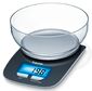 Весы кухонные электронные,  Beurer KS25,  максимальный вес: 3кг,  черный