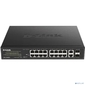 D-Link DES-1018MPV2 / A1A Неуправляемый коммутатор с 16 портами 10 / 100Base-TX,  2 комбо-портами 100 / 1000Base-T / SFP и функцией энергосбережения  (16 портов с поддержкой PoE 802.3af  (15, 4 Вт)