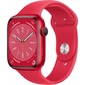 Смарт-часы Apple Watch Series 8 A2771 45мм OLED корп.красный  (MNUU3LL / A)