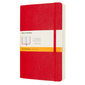 Блокнот Moleskine CLASSIC SOFT EXPENDED QP616EXPF2 Large 130х210мм 400стр. линейка мягкая обложка красный