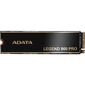 Твердотельный накопитель ADATA SSD LEGEND 900 PRO,  4000GB,  M.2 (22x80mm),  NVMe 1.4,  PCIe 4.0 x4,  3D NAND,  R / W 7400 / 6500MB / s,  IOPs н.д. / н.д.,  TBW 2400,  DWPD 0.3  (5 лет)