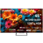 65",  Ultra HD,  QLED,  350Nit,  Google TV,  DVB-T2 / C / S2,  2.0 ch Sound 15W*2 Dolby Atmos,  120Hz,  3 HDMI,  2 USB,  Digital Audio Output,  LAN,  Composite output,  CI,  Выход для наушников,  Central stand,  2025