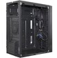 Exegate EX287882RUS Корпус Minitower ExeGate mEVO-9302-RGB  (mATX,  без БП,  2*USB+1*USB3.0,  HD аудио,  черный / RGB)