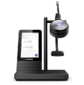 YEALINK WH66 Mono Teams Моно,  Беспроводная,  HD звук,  160м DECT,  Шумоподав,  Дисплей 4'',  USB-хаб,  Bluetooth,  шт