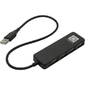 5bites Концентратор HB24-209BK 4*USB2.0  /  USB PLUG  /  BLACK