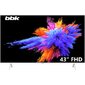 Телевизор LED BBK 42.5" 43LEM-1054 / FTS2C  (W) белый FULL HD 60Hz DVB-T2 DVB-C DVB-S2 USB  (RUS)