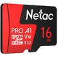 Флеш-накопитель NeTac Карта памяти Netac MicroSD P500 Extreme Pro 16GB,  Retail version card only