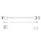 Кабель JPC P47SSDN01000-2    Cable OCuLink x4 42P  (прямой Straight Type)  -TO-  OCuLink x4 42P  (прямой Straight Type) ,  85 Ohm,  L:100cm