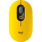 Logitech 910-006546 POP Mouse with emoji желтый / черный оптическая  (4000dpi) беспроводная BT / Radio USB  (4but)