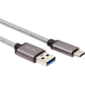 Кабель-адаптер USB 3.1 Type-Cm --> USB 3.0 Am,  2метра  Telecom <TC403M-2M>