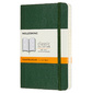 Блокнот Moleskine CLASSIC SOFT QP611K15 Pocket 90x140мм 192стр. линейка мягкая обложка зеленый