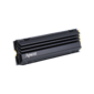 Apacer SSD AS2280Q4U 4TB M.2 2280 PCIe Gen4x4,  R7400 / W6800 Mb / s,  3D NAND,  MTBF 1.6M,  NVMe,  3000TBW,  Retail,  Heatsink,  5 years  (AP4TBAS2280Q4U-1)