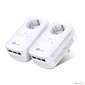 TP-Link TL-PA8030P KIT AV1300 Комплект гигабитных Powerline-адаптеров со встроенной розеткой
