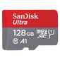 Флеш карта microSD 128GB SanDisk microSDXC Class 10 Ultra  (SD адаптер) UHS-I A1 140MB / s