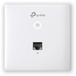 Omada AC1200 wireless MU-MIMO Gigabit wall-plate Access Point,  1 Gigabit downlink port,  1 gigabit uplink port,  802.3af / at PoE in,  wall plate mounting,  support standalone mode and controlled by Omada SDN controller  (Software / hardware / Cloud)