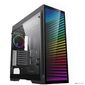 GameMax Корпус Abyss TR M908 без БП  (Midi Tower,  ATX, Черн., Зак. стекло,  Rainbow подсветка)