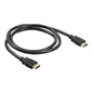 Кабель аудио-видео Buro HDMI  (m) / HDMI  (m) 1м. Позолоченные контакты черный  (BHP HDMI 2.0-1)