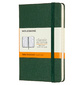 Блокнот Moleskine CLASSIC MM710K15 Pocket 90x140мм 192стр. линейка твердая обложка зеленый