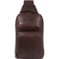 Рюкзак слинг Piquadro Carl CA5751S129 / TM темно-коричневый кожа