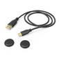 Зарядный кабель Hama Super Soft черный для: PlayStation 4  (00054474)