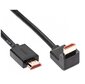 Кабель HDMI---HDMI ver 2.0 угловой коннектор 90град  1м, Telecom <TCG225-1M>