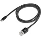 Кабель Buro Braided BHP RET MICUSB-BR USB A (m) micro USB B  (m) 1м черный
