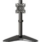 ONKRON D101FS BLACK Кронштейн для монитора 10-32" макс. 100*100,  настольная подставка,  наклон -85?+45? поворот 360?,  вылет от основание 0-113мм,  макс.перемещение по вертикали 200-380мм,  нагрузка 10кг,  портрет / альбом ориентиция