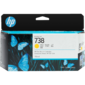 Картридж /  HP 738 130-ml Yellow DesignJet Ink Cartridge