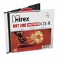 Диск CD-R Mirex 700 Mb,  48х,  HotLine,  Slim Case  (1),   (1 / 200)
