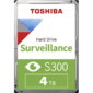 HDD Toshiba SATA3 4Tb Surveillance S300  (SMR) 5400  256Mb