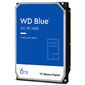 Western Digital WD60EZAX Blue 6TB,  3.5",  SATA3,  6Gb / s,  5400 RPM,  256Mb