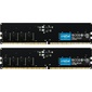 Оперативная память Crucial by Micron  DDR5-5600   64GB Kit  (2x32GB)  UDIMM CL46 Black 1.1V,  1 Year Warrаnty