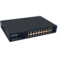 PoE коммутатор FE,  16 *10 / 100 Base-T с PoE,  2 x GE Uplink  (RJ45),  1 x GE SFP Uplink,  мощность PoE на порт до 30W,  суммарно PoE до 292W