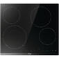 Варочная панель Gorenje ECT642BCSCE,  59 см,  Hi-Light,  4 конфорки,  таймер,  сенсорное управление,  шлифованный передний край,  PowerBoost,  дисплей,  блокировка от детей,  цвет черный