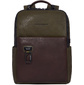 Рюкзак Piquadro Harper CA4818AP / VETM зеленый / темно-коричневый кожа