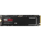 Samsung SSD 2TB 980 PRO,  V-NAND 3-bit MLC,  Elpis,  M.2  (2280) PCIe Gen 4.0 x4,  NVMe 1.3c,  R7000 / W5100,   IOPs 1 000 000 / 1 000 000