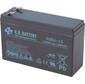 Аккумуляторная батарея B.B. Battery HR 6-12  (12В 6Ач ДхШхВ 151х51х94 мм,  масса 2, 1 кг) клеммы F2