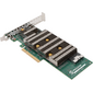 Adaptec SmartRAID 3204-8i Storage controller  (RAID) 8 Channel,  SATA 6Gb / s  /  SAS 24Gb / s  /  PCIe 4.0  (NVMe),  RAID 0,  1,  5,  6,  10,  50,  60