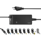 Блок питания Hama H-200004 автоматический 90W 12V-22V 8-connectors 4A 1xUSB от бытовой электросети