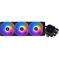 Система жидкостного охлаждения Thermalright Frozen Prism 360 Black ARGB,  радиатор 360 мм,  1850 об / мин,  27 дБА,  PWM,  черный,  ARGB подсветка