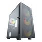 Корпус ACD ACD Citadel 104  (AH-TC4GA-0000) 3403 with USB3.0*1+USB2.0*2+HD audio, 3*12cm F1 ARGB fans at front (Slave fans) , 1*12cm F1 ARGB fan at rear  (Master fan)