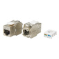 Hyperline KJ8-8P8C-C5e-180-TLS-SH-F-WH Вставка Keystone Jack RJ-45 (8P8C),  категория 5e,  экранированная,  тип 180 градусов,  Toolless,  белая