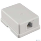Exegate EX271122RUS Розетка внешняя RJ-45 кат.5 / 5E UTP Krone / 110